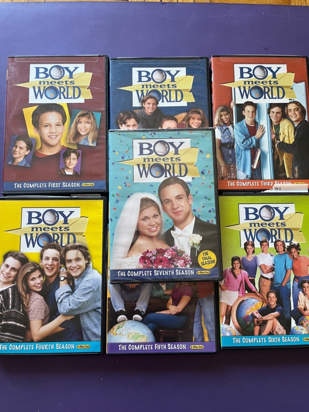 Boy Meets World DVD Box Set - Multi-Color Complete Seasons